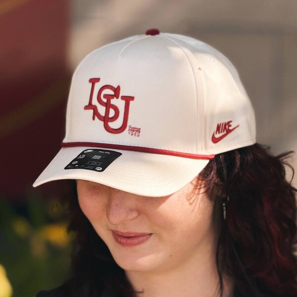 Nike ISU Fanwear 26 Natural Structured Rope Hat front